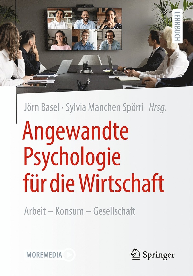 Jörn Basel, Sylvia Manchen Spörri - Angewandte Psychologie für die Wirtschaft, Häftad