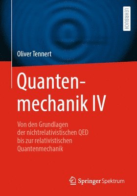 bokomslag Quantenmechanik IV