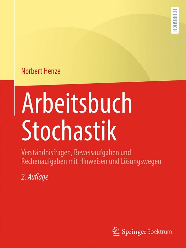 Norbert Henze - Arbeitsbuch Stochastik, Häftad