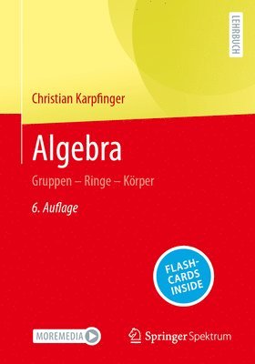 bokomslag Algebra: Gruppen - Ringe - Körper