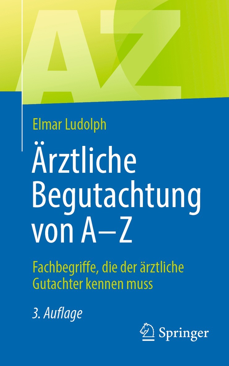 Elmar Ludolph - Ärztliche Begutachtung von A - Z, Häftad