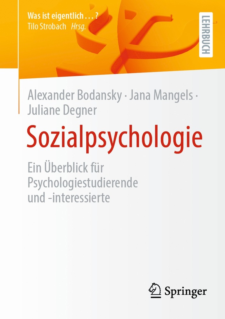 Sozialpsychologie 1