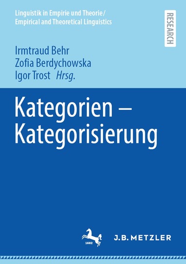 Irmtraud Behr, Zofia Berdychowska, Igor Trost - Kategorien – Kategorisierung, Häftad