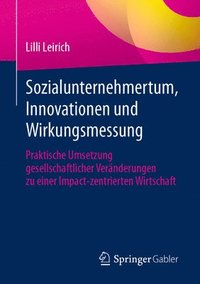 bokomslag Sozialunternehmertum, Innovationen und Wirkungsmessung