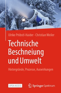 bokomslag Technische Beschneiung und Umwelt