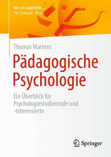 Thomas Martens - Pädagogische Psychologie, Häftad