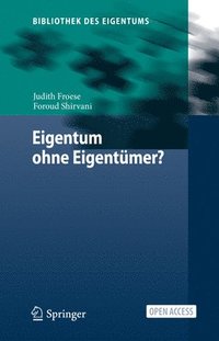 bokomslag Eigentum ohne Eigentmer?