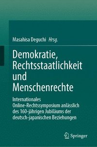 bokomslag Demokratie, Rechtsstaatlichkeit und Menschenrechte