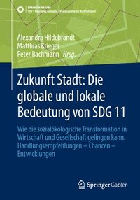 bokomslag Zukunft Stadt: Die globale und lokale Bedeutung von SDG 11