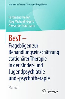 bokomslag BesT - Fragebgen zur Behandlungseinschtzung stationrer Therapie in der Kinder- und Jugendpsychiatrie und -psychotherapie