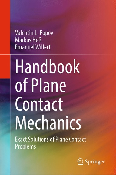 bokomslag Handbook of Plane Contact Mechanics