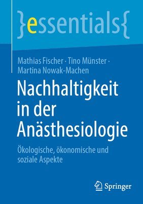 bokomslag Nachhaltigkeit in der Ansthesiologie