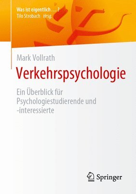 bokomslag Verkehrspsychologie