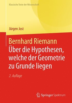 bokomslag Über die Hypothesen, welche der Geometrie zu Grunde liegen