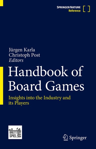 Jürgen Karla, Christoph Post - Handbook of Board Games, Inbunden
