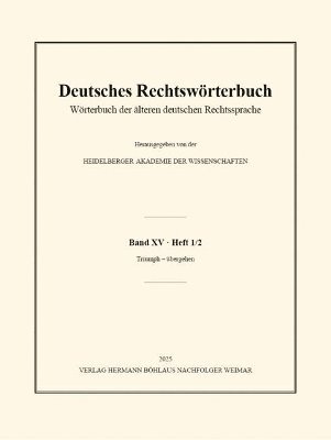 bokomslag Deutsches Rechtswörterbuch