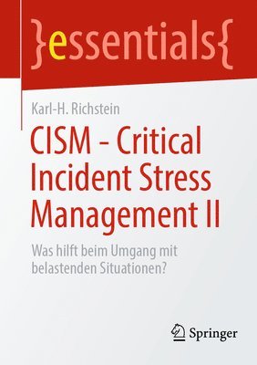 bokomslag CISM - Critical Incident Stress Management II