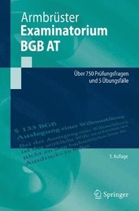 bokomslag Examinatorium BGB AT