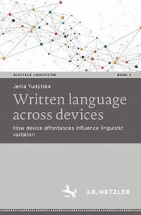 bokomslag Written language across devices
