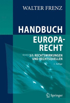 bokomslag Handbuch Europarecht