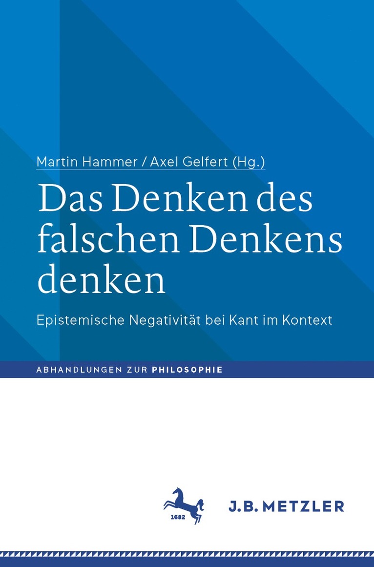 Martin Hammer, Axel Gelfert - Das Denken des falschen Denkens denken, Häftad
