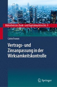 bokomslag Vertrags- und Zinsanpassung in der Wirksamkeitskontrolle