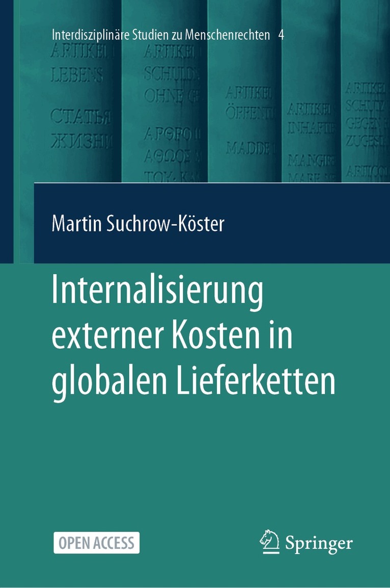 Internalisierung externer Kosten in globalen Lieferketten