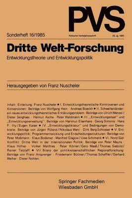 bokomslag Dritte Welt-Forschung