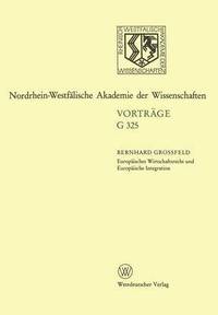 bokomslag Europisches Wirtschaftsrecht und Europische Integration