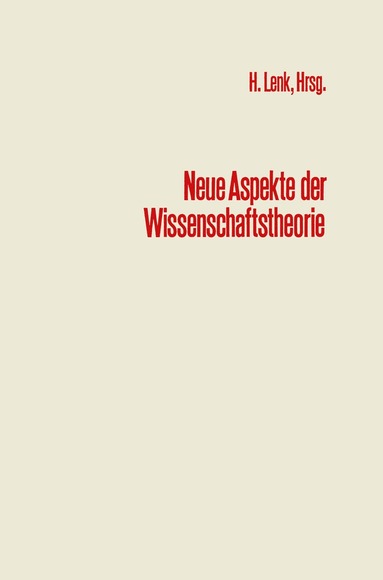 bokomslag Neue Aspekte der Wissenschaftstheorie