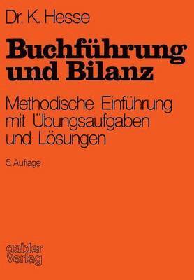 bokomslag Buchfhrung und Bilanz