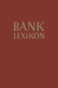 bokomslag Bank-Lexikon
