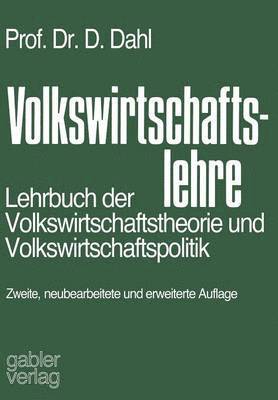 bokomslag Volkswirtschaftslehre