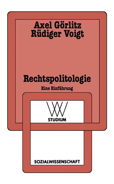 bokomslag Rechtspolitologie