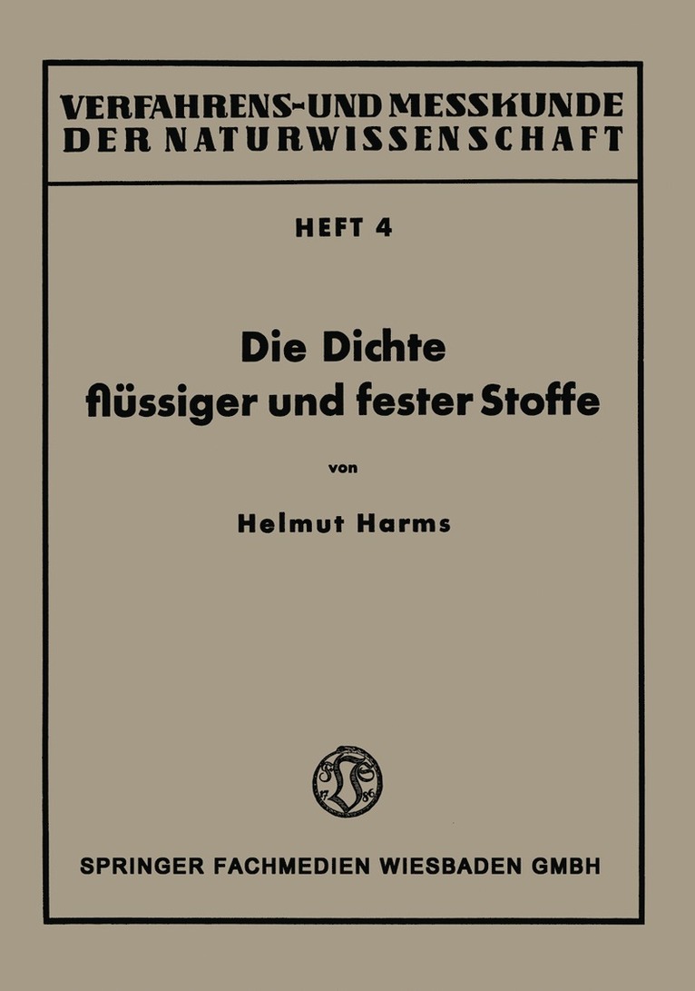 Die Dichte flssiger und fester Stoffe 1