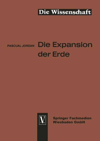 bokomslag Die Expansion der Erde