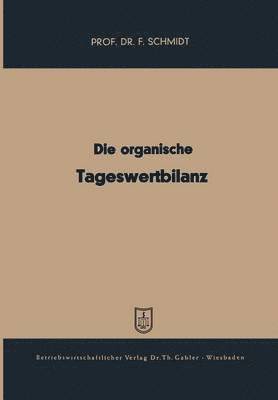 Die organische Tageswertbilanz 1