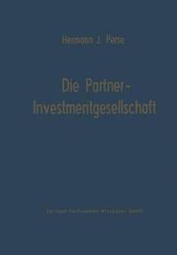 bokomslag Die Partner-Investmentgesellschaft