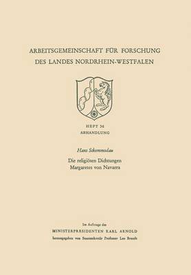 Die religioesen Dichtungen Margaretes von Navarra 1