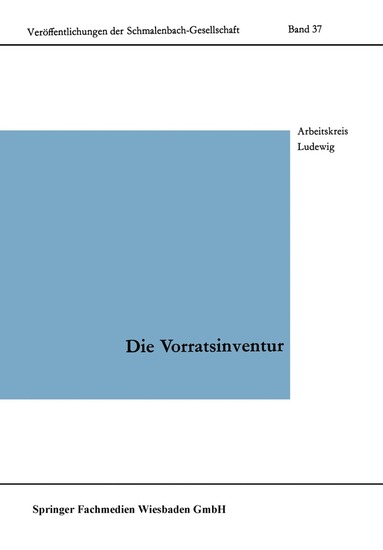 bokomslag Die Vorratsinventur