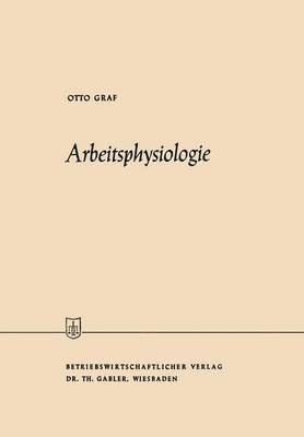 bokomslag Arbeitsphysiologie