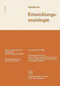 bokomslag Aspekte Der Entwicklungssoziologie