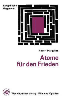 bokomslag Atome Für Den Frieden