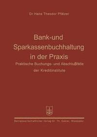 bokomslag Bank- und Sparkassenbuchhaltung in der Praxis