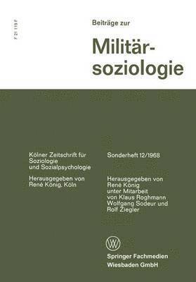 Beitrage zur Militarsoziologie 1
