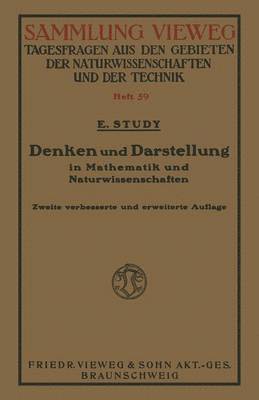 bokomslag Denken und Darstellung in Mathematik und Naturwissenschaften