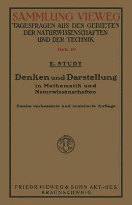 bokomslag Denken und Darstellung in Mathematik und Naturwissenschaften