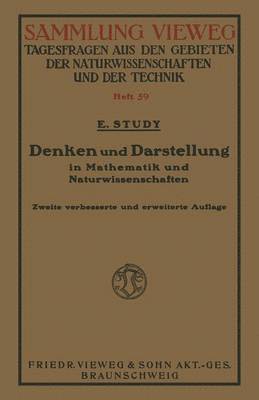 Denken und Darstellung in Mathematik und Naturwissenschaften 1