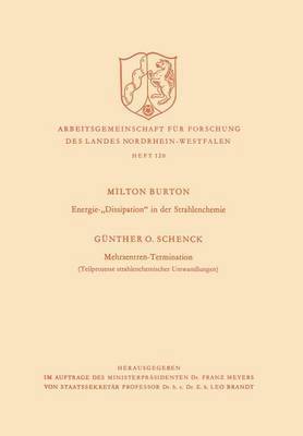 bokomslag Energie-Dissipation in der Strahlenchemie. Mehrzentren-Termination