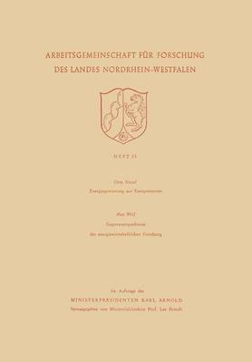 bokomslag Energiegewinnung Aus Kernprozessen. Gegenwartsprobleme Der Energiewirtschaftlichen Forschung